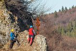Zachranari pomahali 8 rocnemu chlapcovi na ferrate blesk zasiahol lokalitu