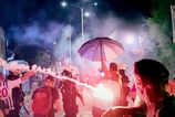 Medzi stupencami a odporcami srbskeho prezidenta doslo k potyckam