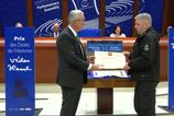 Laureatom ceny Vaclava Havla sa stal ukrajinsky novinar Maksym Butkevyc