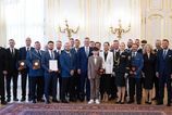 Nevahaju a riskuju vlastne zivoty Prezident prijal laureatov ocenenia Zlaty zachranarsky kriz 2024