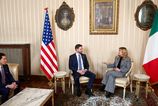 talianska premierka giorgia meloniova privitala j d vancea a ministra zahranicnych veci usa marca rubia v milane
