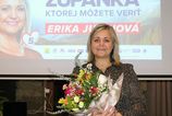 Volby 2026 Erika Jurinova kandiduje tretikrat v Zilinskom kraji