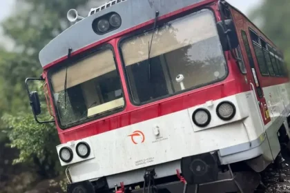 Osobný vlak sa vykoľajil pri Trenčíne po náraze do stromu