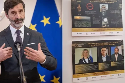 Slovensko odsúdilo výstavu o krymskom zlate, Rusi v Bratislave šíria obhajobu anexie