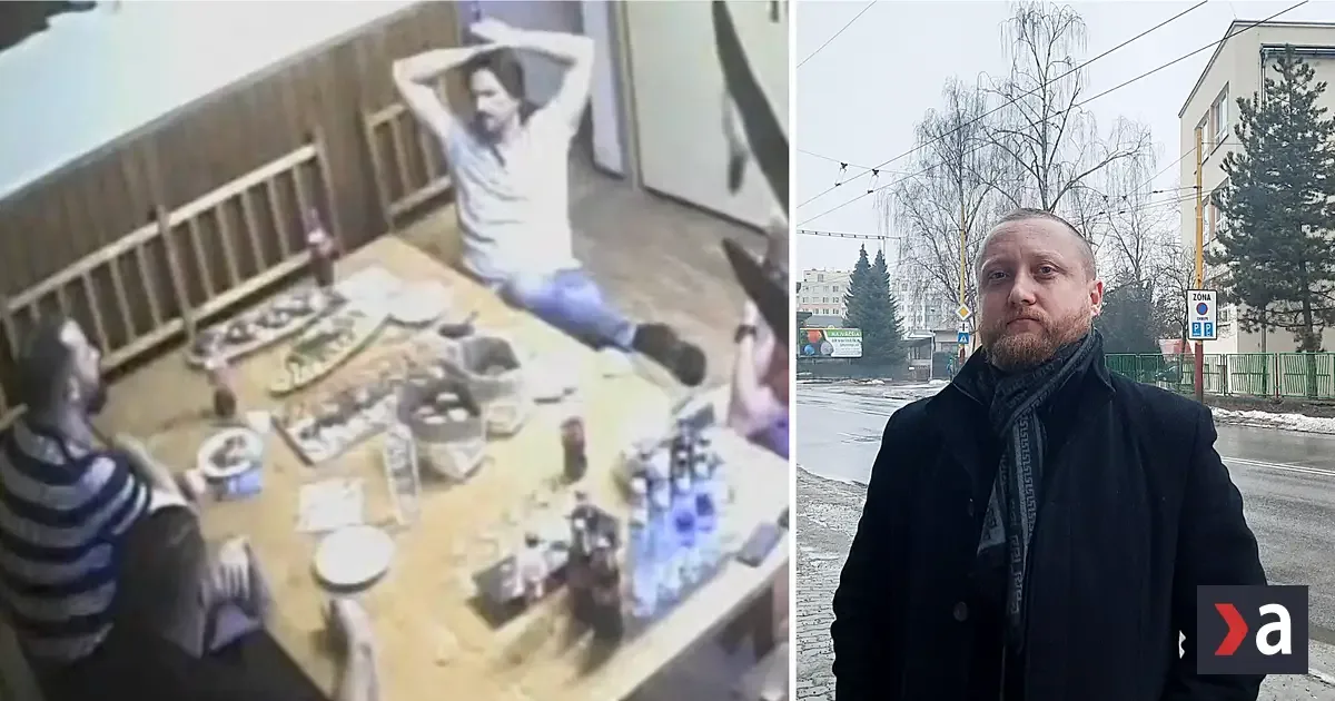 Súd s policajtom po zásahu na chate, kde našli Fica a Kaliňáka