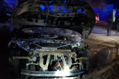 V Kysuckom Novom Meste horelo auto, škoda 65-tisíc eur